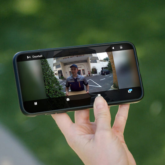 Reolink Κουδούνι Πόρτας Συμβατό με Alexa Μαύρο