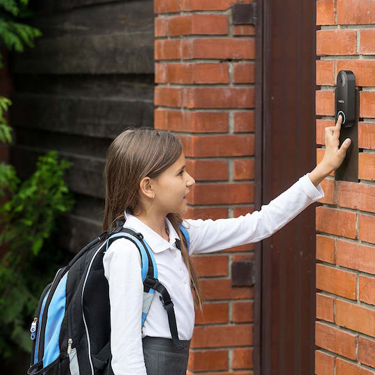 Reolink Κουδούνι Πόρτας Συμβατό με Alexa Μαύρο