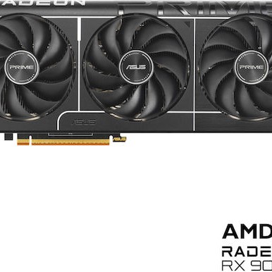 Asus Radeon RX 9070 XT 16GB GDDR6 Prime OC Κάρτα Γραφικών
