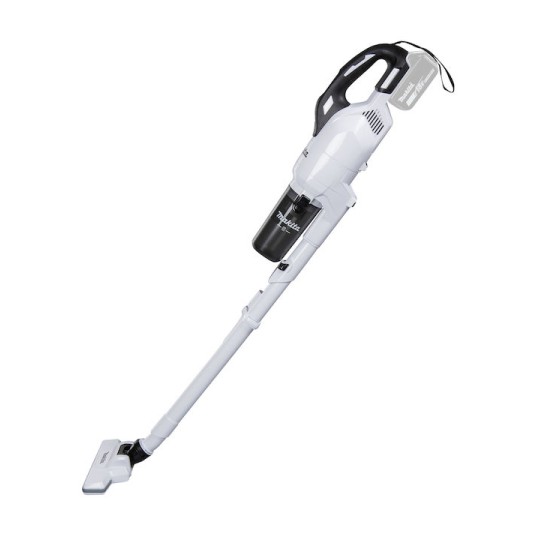 Makita Επαναφορτιζόμενη Σκούπα Stick Χωρίς Φορτιστή & Μπαταρία Λευκή DCL286FZW