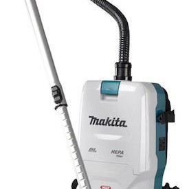 Makita Επαναφορτιζόμενη Σκούπα Υγρών / Στερεών Χωρίς Φορτιστή και Μπαταρία με Πλαστικό Κάδο 6lt