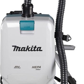 Makita Επαναφορτιζόμενη Σκούπα Υγρών / Στερεών Χωρίς Φορτιστή και Μπαταρία με Πλαστικό Κάδο 6lt