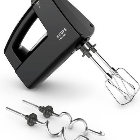 Krups 3 Mix 7000 Μίξερ Χειρός 500W Μαύρο