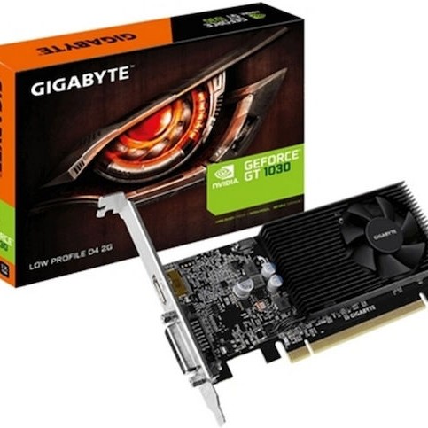 Gigabyte GeForce GT 1030 2GB GDDR4 D4 Κάρτα Γραφικών