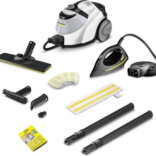 Karcher SC 5 EasyFix IRON Ατμοκαθαριστής Πίεσης 4.2bar με Ρόδες και Κοντάρι