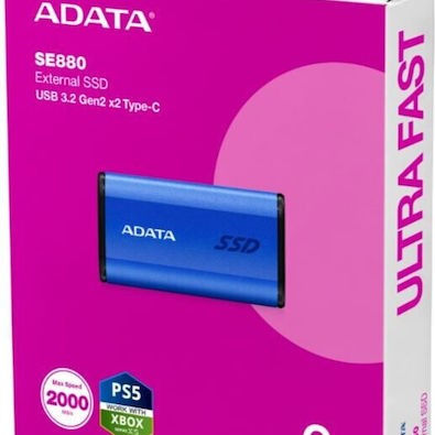 Adata SE880 USB 3.2 Εξωτερικός SSD 2TB 2.5