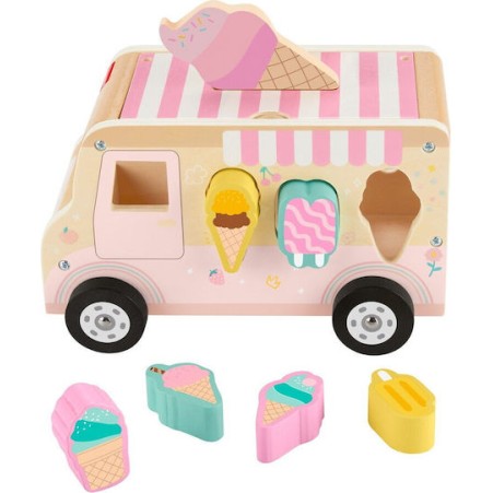 Fisher Price Παιχνίδι Στοίβαξης από Ξύλο