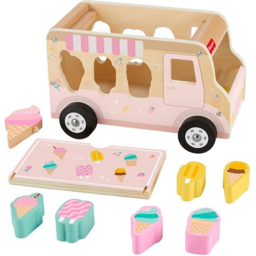 Fisher Price Παιχνίδι Στοίβαξης από Ξύλο