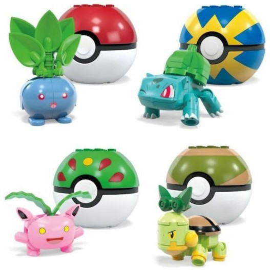 Mattel Τουβλάκια Pokemon για 6+ Ετών 118τμχ