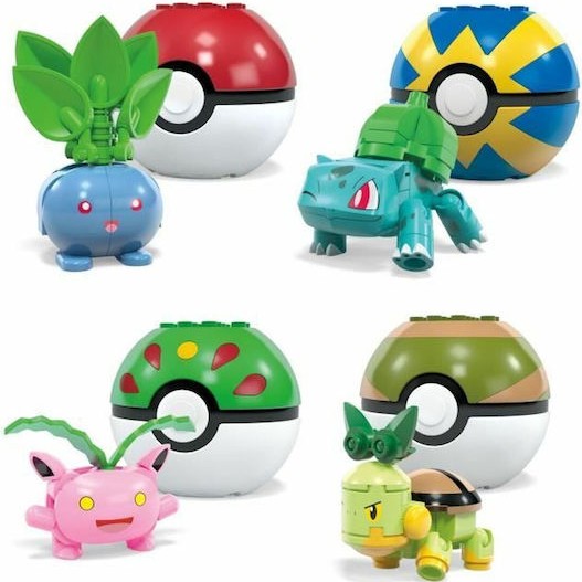 Mattel Τουβλάκια Pokemon για 6+ Ετών 118τμχ