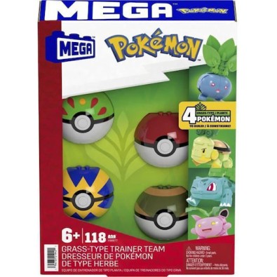 Mattel Τουβλάκια Pokemon για 6+ Ετών 118τμχ