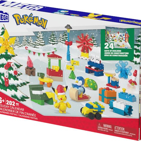 Mega Bloks Τουβλάκια Pokémon Holiday Calendar για 6+ Ετών 202τμχ