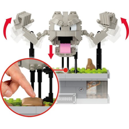 Mega Bloks Τουβλάκια Geodude για 13+ Ετών 355τμχ