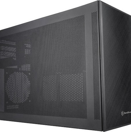 Silverstone SST-SG17B Mini Tower Κουτί Υπολογιστή Μαύρο