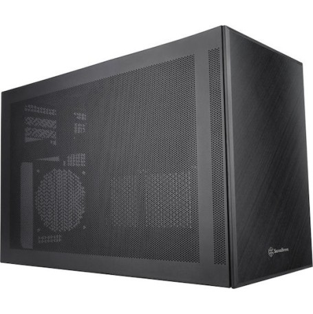 Silverstone SST-SG17B Mini Tower Κουτί Υπολογιστή Μαύρο