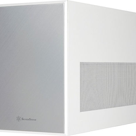 Silverstone SST-SG17W Mini Tower Κουτί Υπολογιστή Λευκό