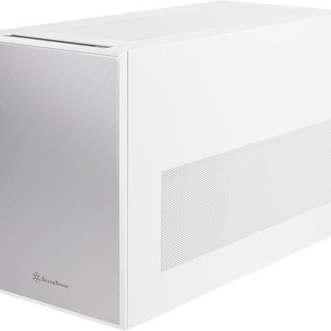Silverstone SST-SG17W Mini Tower Κουτί Υπολογιστή Λευκό