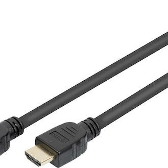 Digitus HDMI 2.1 Cable HDMI male - HDMI male 5m Μαύρο