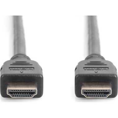 Digitus HDMI 2.1 Cable HDMI male - HDMI male 5m Μαύρο