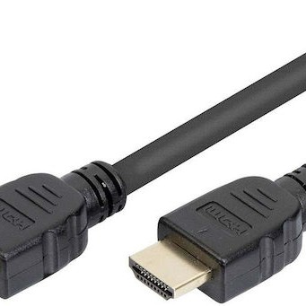 Digitus HDMI 2.1 Cable HDMI male - HDMI male 5m Μαύρο
