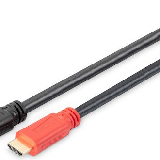 Digitus HDMI 1.4 Cable HDMI male - HDMI male 10m Μαύρο