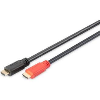 Digitus HDMI 1.4 Cable HDMI male - HDMI male 10m Μαύρο