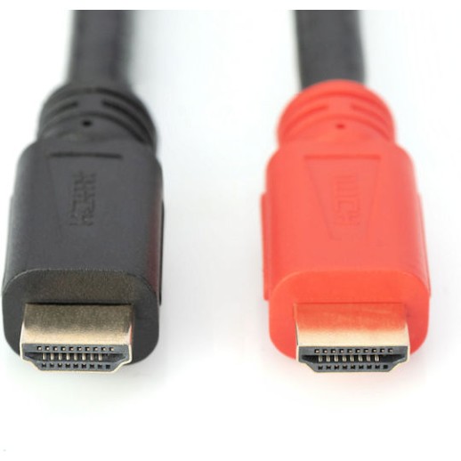 Digitus HDMI 1.4 Cable HDMI male - HDMI male 10m Μαύρο