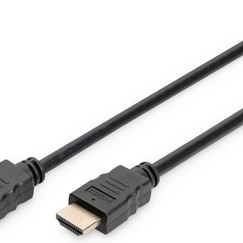 Digitus HDMI 1.4 Cable HDMI male - HDMI male 2m Μαύρο