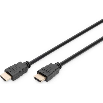 Digitus HDMI 1.4 Cable HDMI male - HDMI male 2m Μαύρο