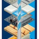 Bosch MultiConstruction Διαμαντοτρύπανο με Εξάγωνο Στέλεχος για Ξύλο, Μέταλλο και Δομικά Υλικά 45mm