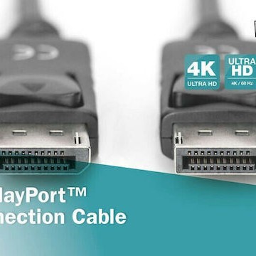 Digitus DisplayPort Cable DisplayPort male - DisplayPort male 3m (AK-340100-030-S)
