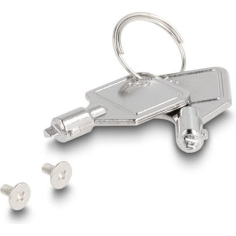 Delock 47037 Drive Bay Πίνακας Πλαίσιο Δίσκου Αποθήκευσης Μαύρος Μαύρο Μεταλλικός