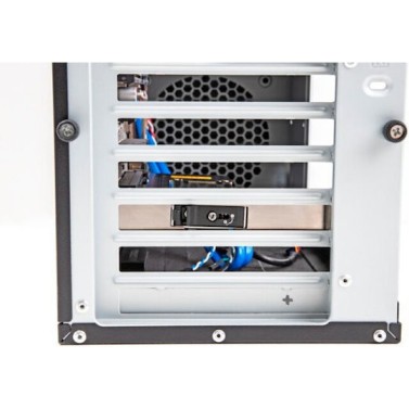 Delock 47037 Drive Bay Πίνακας Πλαίσιο Δίσκου Αποθήκευσης Μαύρος Μαύρο Μεταλλικός