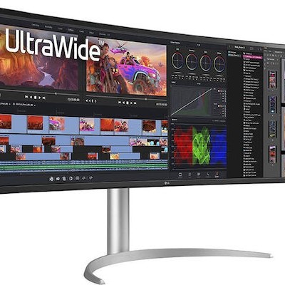 LG 49BQ95C-W Ultrawide IPS HDR Curved Monitor 49