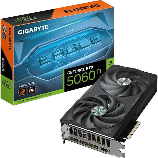 Gigabyte GeForce RTX 5060 Ti 16GB GDDR7 Eagle OC Κάρτα Γραφικών