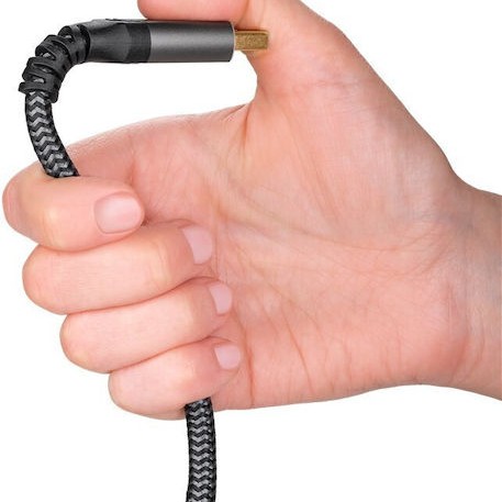 Goobay Cable DisplayPort male - DisplayPort male 1m Γκρι (65264)