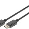 Digitus Cable DisplayPort male - DisplayPort male 2m Μαύρο (DB-340100-020-S)