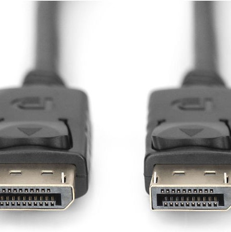Digitus Cable DisplayPort male - DisplayPort male 2m Μαύρο (DB-340100-020-S)