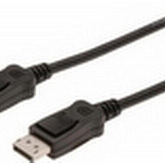 Digitus Cable DisplayPort male - DisplayPort male 2m Μαύρο (DB-340100-020-S)