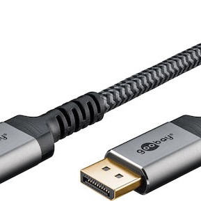 Goobay HDMI 2.0 Cable HDMI male - HDMI male 2m Γκρι