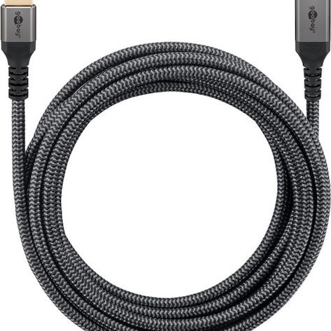 Goobay HDMI 2.0 Cable HDMI male - HDMI male 2m Γκρι