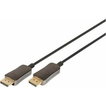 Digitus Cable DisplayPort male - DisplayPort male 15m Μαύρο (AK-340107-150-S)