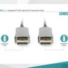 Digitus Cable DisplayPort male - DisplayPort male 15m Μαύρο (AK-340107-150-S)