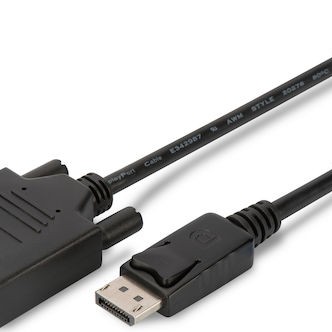 Digitus Cable DVI-D male - DisplayPort male 2m (AK-340301-020-S)