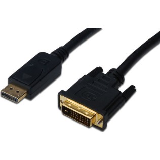 Digitus Cable DVI-D male - DisplayPort male 2m (AK-340301-020-S)