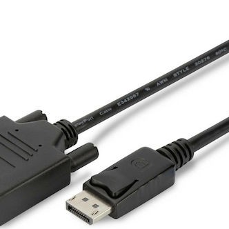 Digitus Cable DVI-D male - DisplayPort male 2m (AK-340306-020-S)
