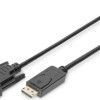 Digitus Cable DVI-D male - DisplayPort male 2m (AK-340306-020-S)
