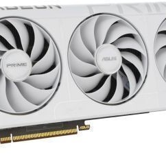 Asus Radeon RX 9070 XT 16GB GDDR6 Prime OC White Κάρτα Γραφικών