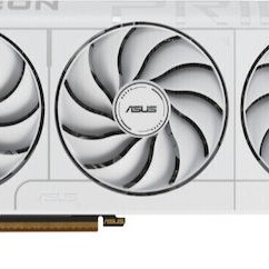 Asus Radeon RX 9070 XT 16GB GDDR6 Prime OC White Κάρτα Γραφικών