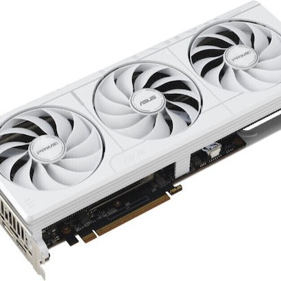 Asus Radeon RX 9070 XT 16GB GDDR6 Prime OC White Κάρτα Γραφικών